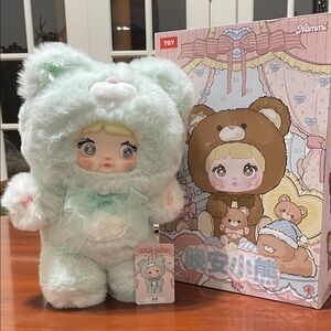 Nommi Goodnight Bear 400% Confirmed  “Star” Mint Green